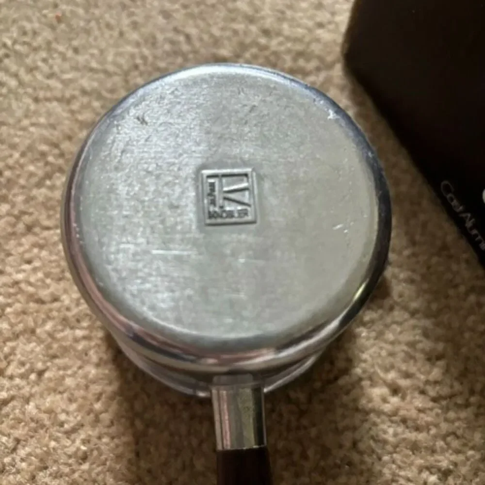 Knobler Vintage Cast Aluminum Butter Warmer With Rosewood Handle